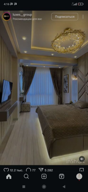 Комплект штор, С тюлем в комплекте, Изготовление на заказ, Для зала Бишкек - изображение 6