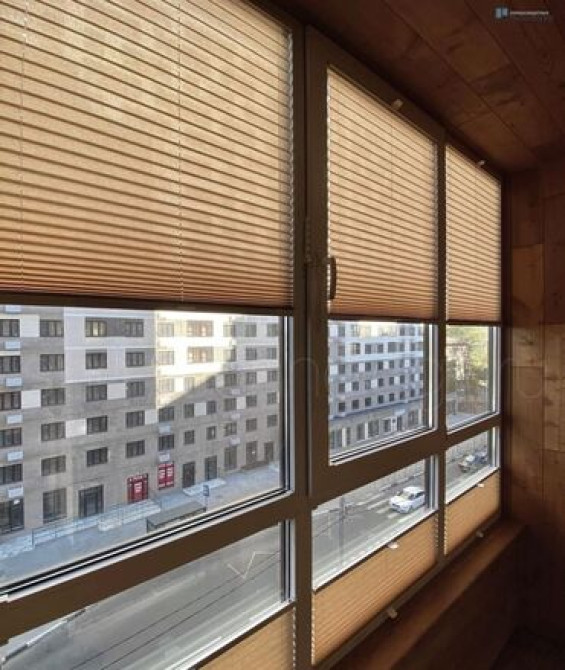 Жалюзи-плиссе, Складные Шторы на флизелиновой основе для Кухни Бишкек - изображение 2