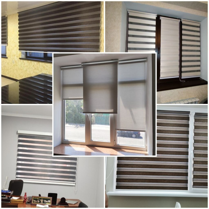 Жалюзи,ролл шторы,День и ночь Бишкек - изображение 1