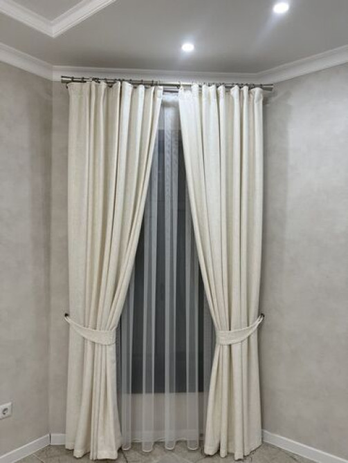 Портьера, Изготовление на заказ, Новый, Для кухни, Для офиса, Для беседки Бишкек - изображение 1