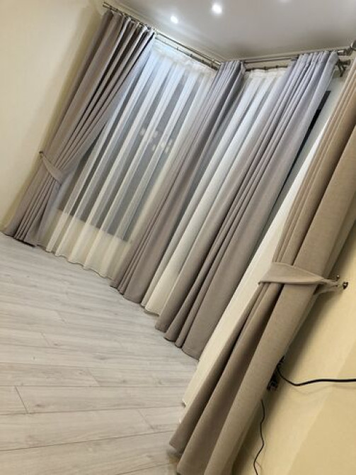 Портьера, Изготовление на заказ, Новый, Для кухни, Для офиса, Для беседки Бишкек - изображение 8