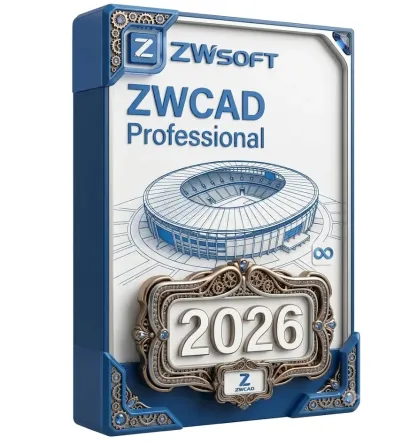 ZWCAD Professional 2026- Толук версиясы Бишкек
