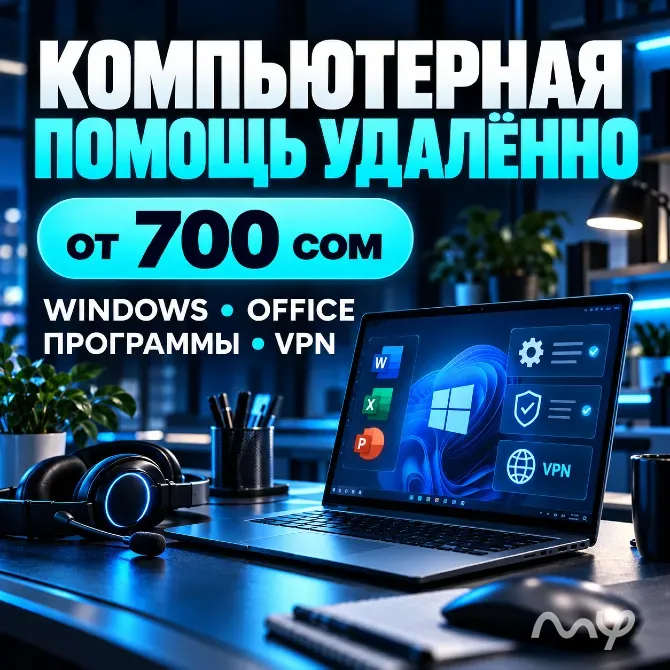 Компьютерная помощь удалённо | Windows | Office Бишкек - изображение 1