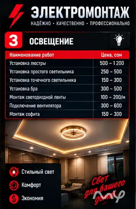 M.D.PRO ЭЛЕКТРИЧЕСТВО Бишкек - изображение 4