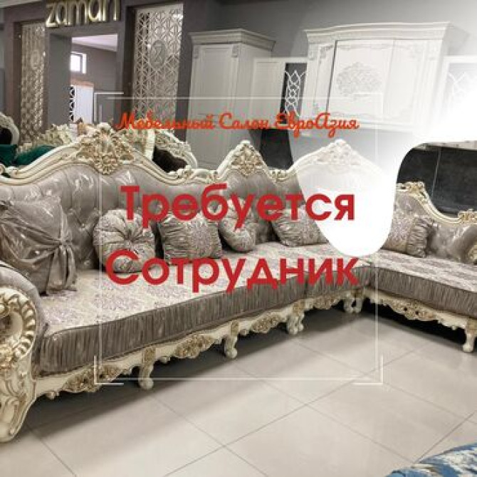 Требуется Продавец-консультант в Магазин товаров для дома и сада, График: Шестидневка, Питание, Полный рабочий день Бишкек - изображение 1