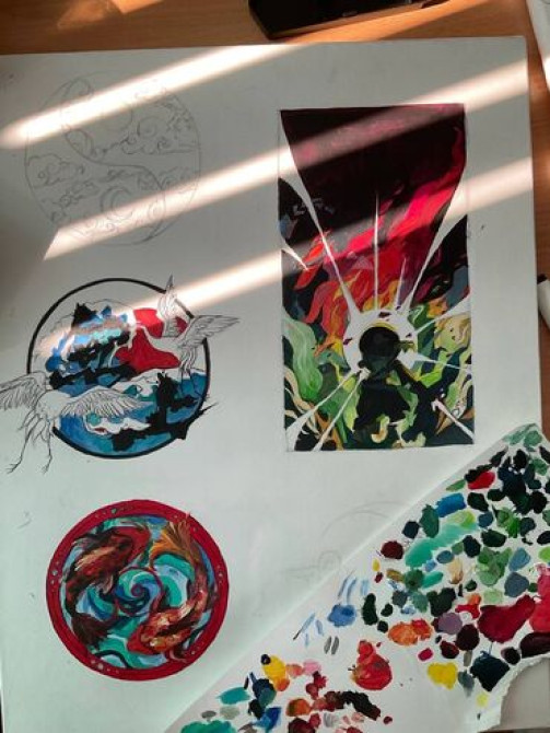 Уроки рисования Офлайн, Групповое Bishkek - photo 4