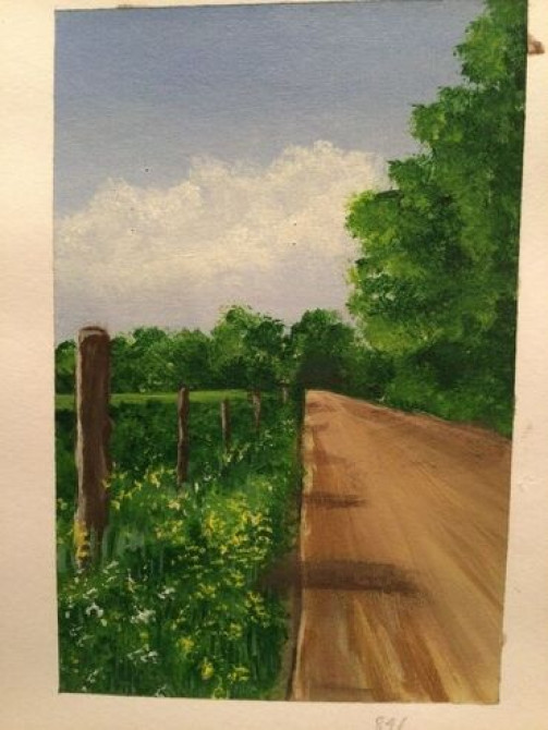 Научу рисовать портреты, пейзажи, гуашью акварелью за низкую цену ???????? Бишкек - изображение 2