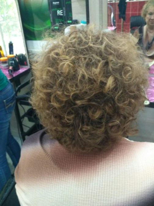 Профессиональная био химическая завивка от компании Оллин . Женский Bishkek - photo 3