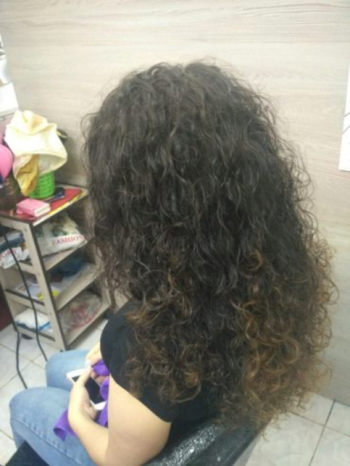 Профессиональная био химическая завивка от компании Оллин . Женский Bishkek - photo 2