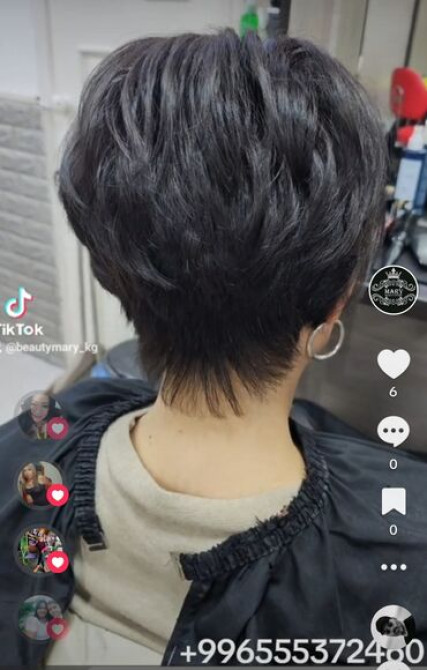 Женские стрижки (Креативные)Любой Сложности Укладка Волос БЛОНД Bishkek - photo 2