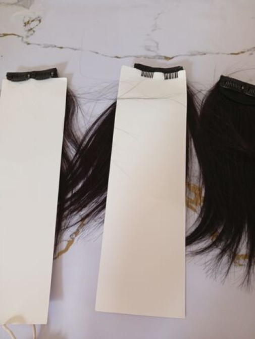 Натуральные волосы для наращивания, темно-коричневого цвета Bishkek - photo 3