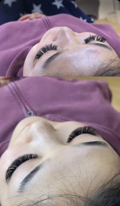 Ресницы, Голливуд, Классика, 2D, Консультация, Гипоаллергенные материалы, Требуются модели Bishkek - photo 1