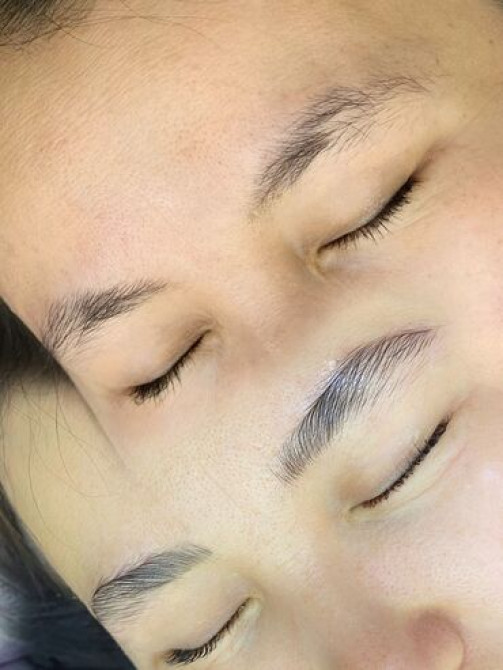 Ресницы, Классика, Гипоаллергенные материалы, Консультация, С выездом на дом Бишкек - изображение 4