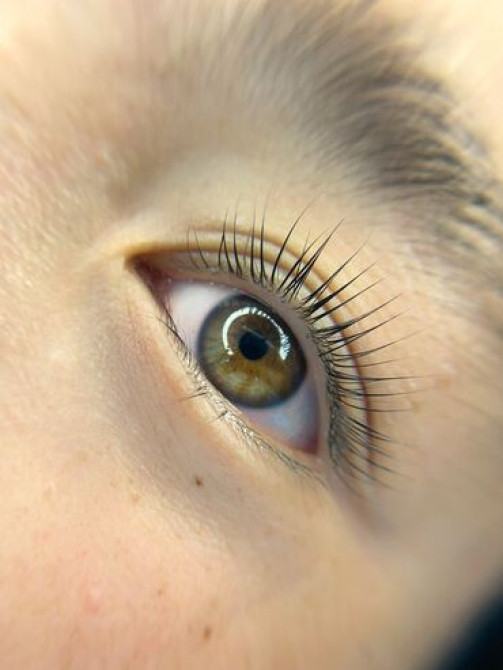 Ресницы, Классика, Гипоаллергенные материалы, Консультация, С выездом на дом Бишкек - изображение 2