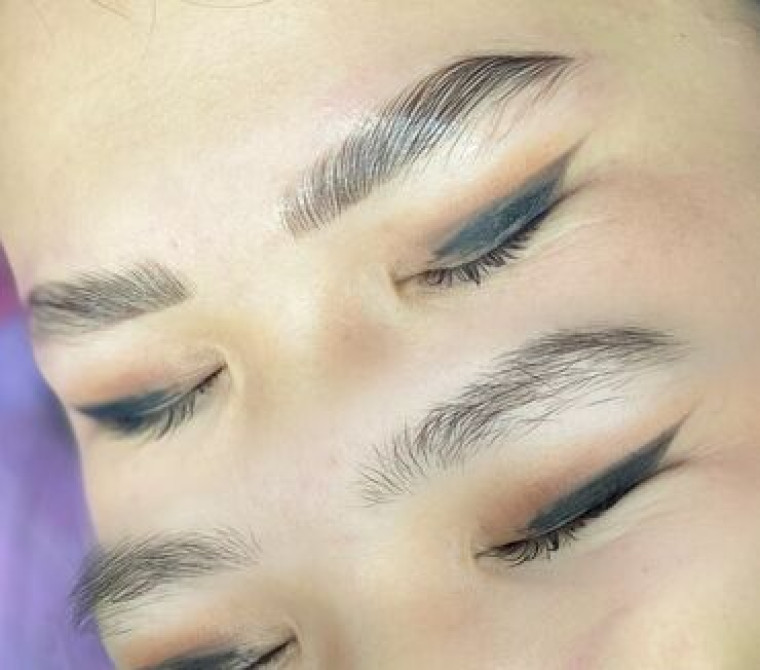 Ресницы, Классика, Гипоаллергенные материалы, Консультация, С выездом на дом Бишкек - изображение 3