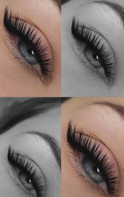 Наращивание ресниц обеспечивает дополнительный объем и длину, создавая Bishkek - photo 1