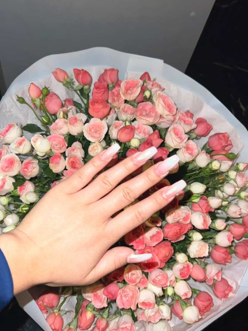 Выравнивание, Дизайн, Наращивание ногтей, Маникюр, С выездом на дом Бишкек - сүрөт 1