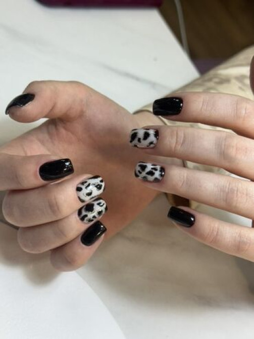 Услуга маникюра с разнообразным дизайном, предлагающая несколько Бишкек - сүрөт 2